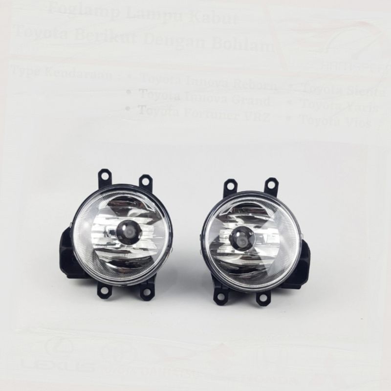 Lampu Kabut Foglamp Fog Lamp Innova Inova Reborn Ribon N Fortuner Vrz Original