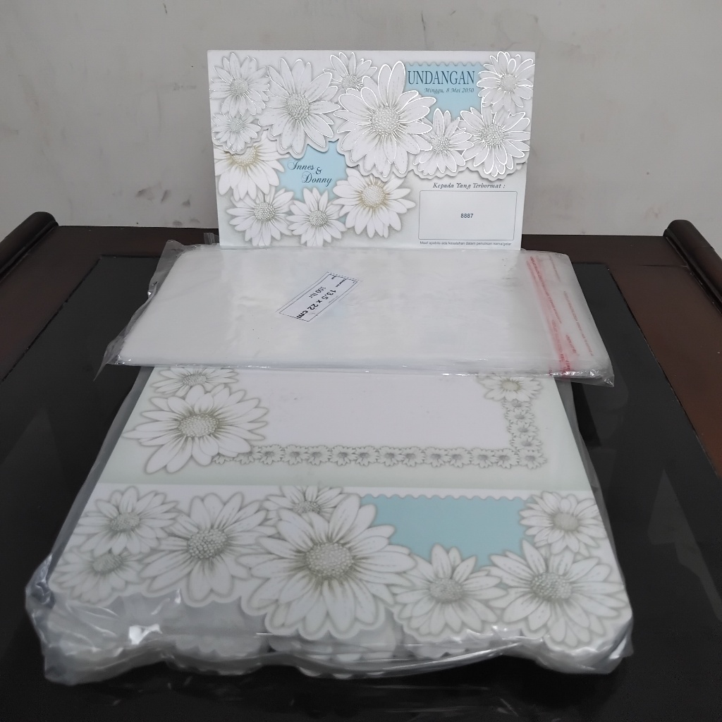 ERBA 8887 KOSONGAN + PLASTIK OPP ISI 100 lbr