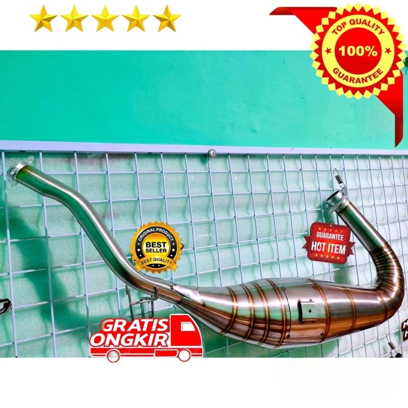 Lambung / Gembung / Chamber Knalpot Kawasaki ninja R Ninja RR dan ss cobra stinger 28