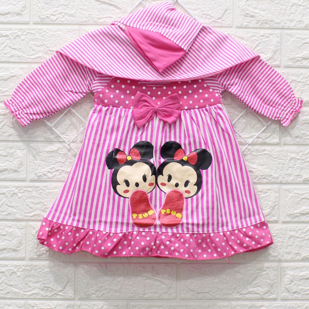 PROMO ALE Baju Anak Gamis terbaru Baju gamis bayi perempuan Setelan baju muslim anak perempuan Baju 