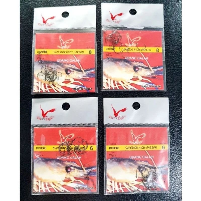 KAIL UDANG GALAH FIRE EAGLE DXR888 NO.6 BEST SELLER