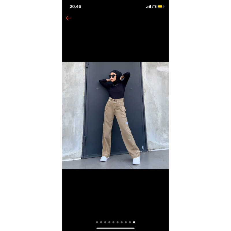 cargo baggy jiniso