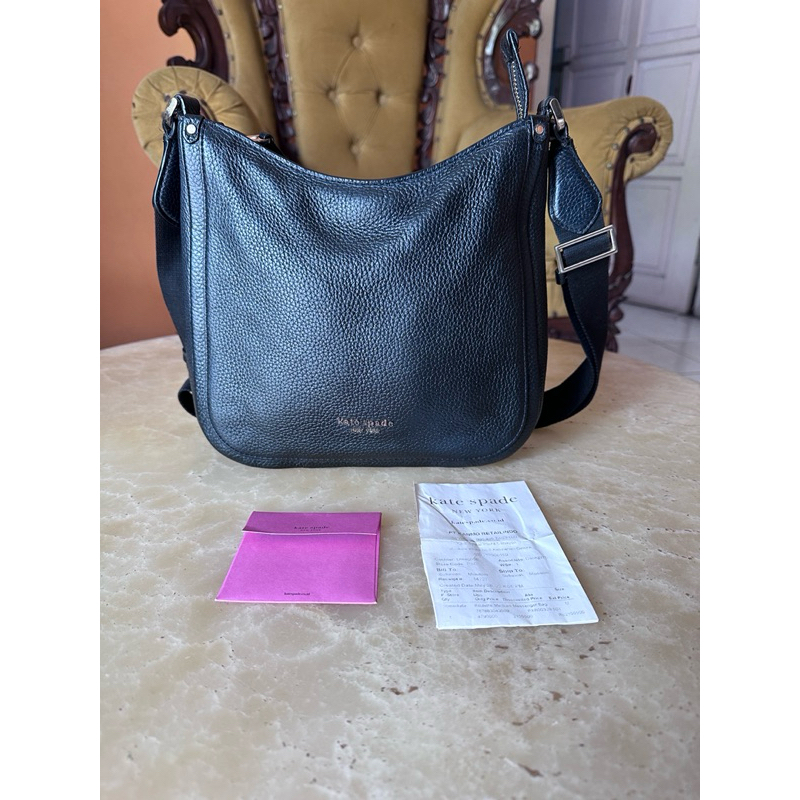 sling bag kate spade roulette medium messenger preloved