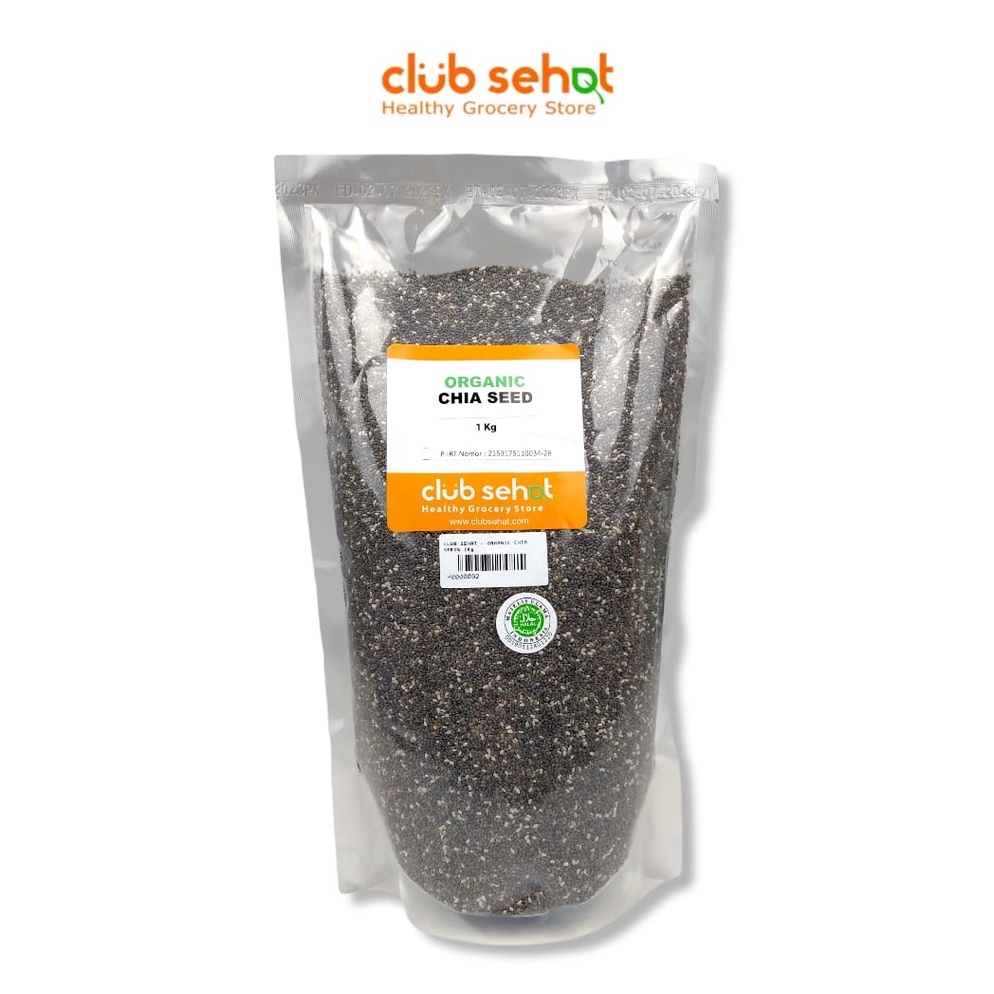 

Splash CLUB SEHAT Organic Chia Seed mexico 1Kg