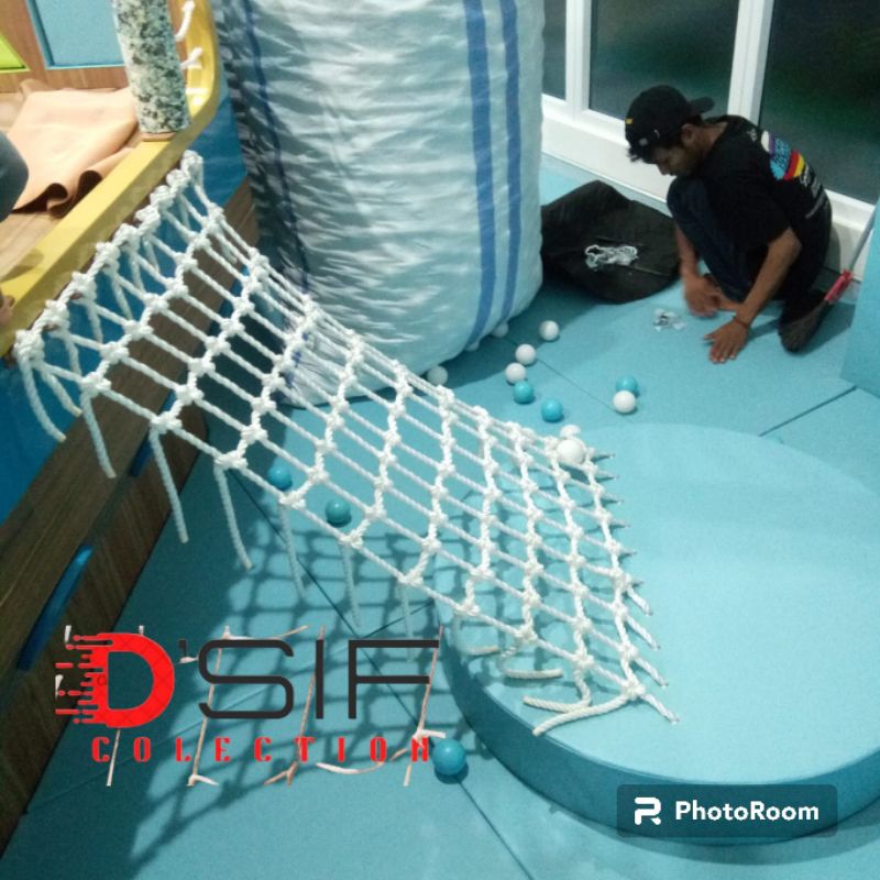 jaring Playground panjatan wahana bermain anak anak