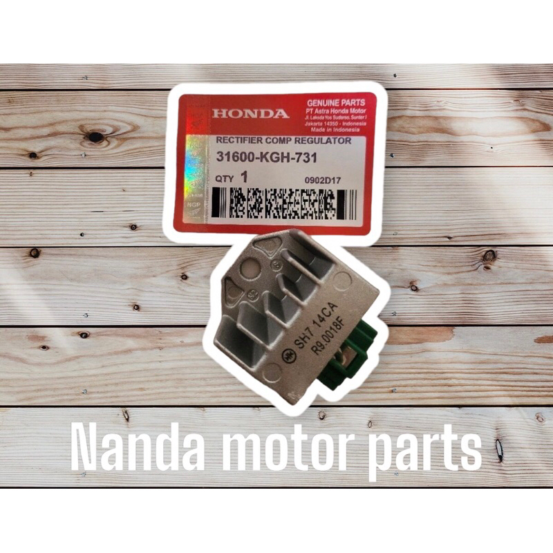 Kiprok Cas RECTIFIER COMP REGULATOR Honda CS1 CS One Sonic 125 Old Lama Part HGP 31600-KGH-731