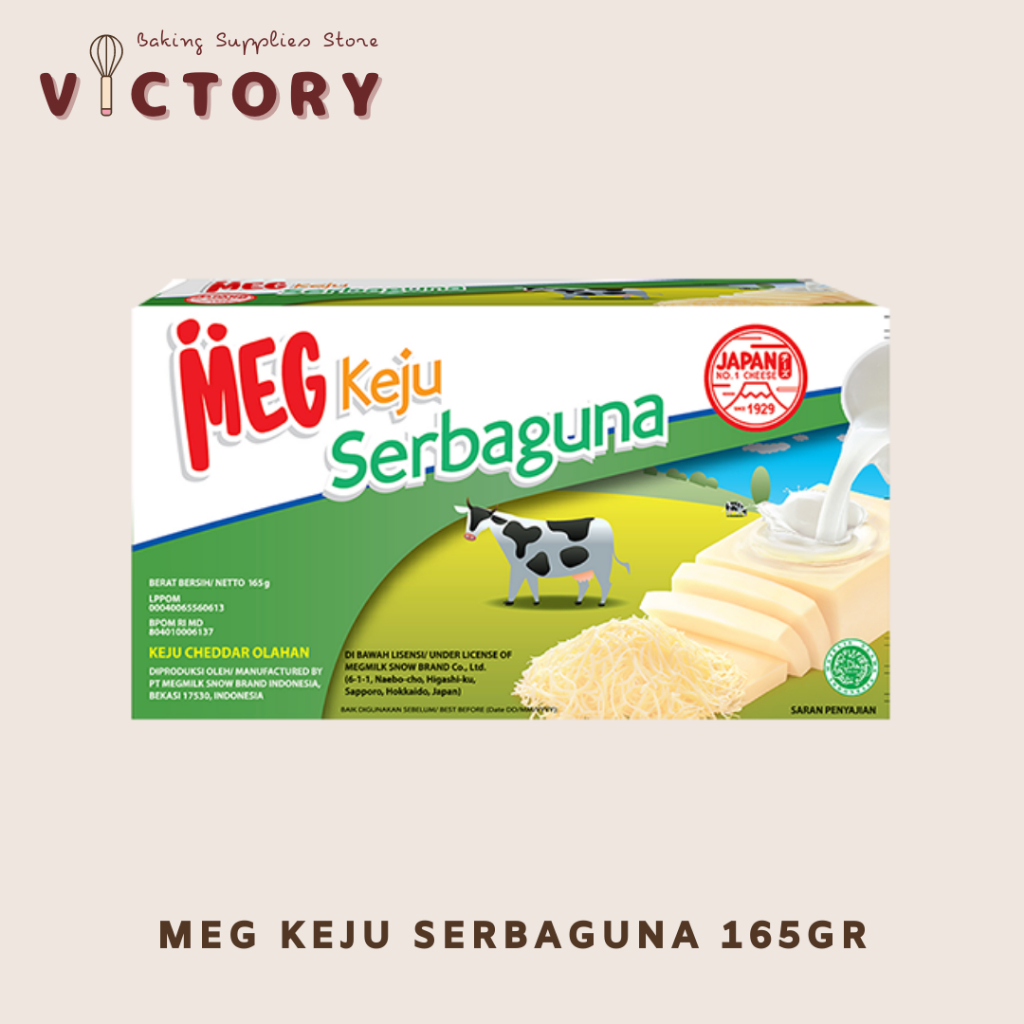 

MEG Keju Serbaguna 165gr - Keju Cheddar