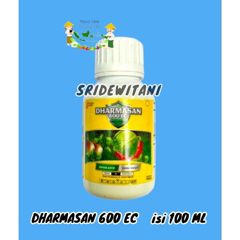 Insektisida DARMASAN DHARMASAN 600ec isi 100ML Pengendali Hama Hama Tanaman