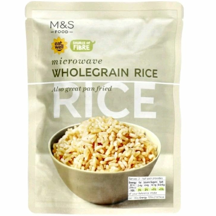 

MARKS & SPENCER M&S FOOD Microwave Wholegrain Rice 250g