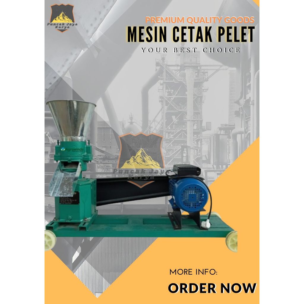 Mesin Pencetak Pelet - Mesin Pembuat Pelet - Mesin Pelet - Mesin Pakan