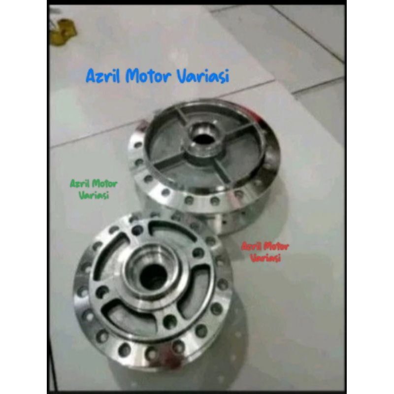 Tromol Depan Belakang Revo Absolut,Revo Fit,Blade Chrome- Tromol Set Depan Belakang Revo Absolut,Rev