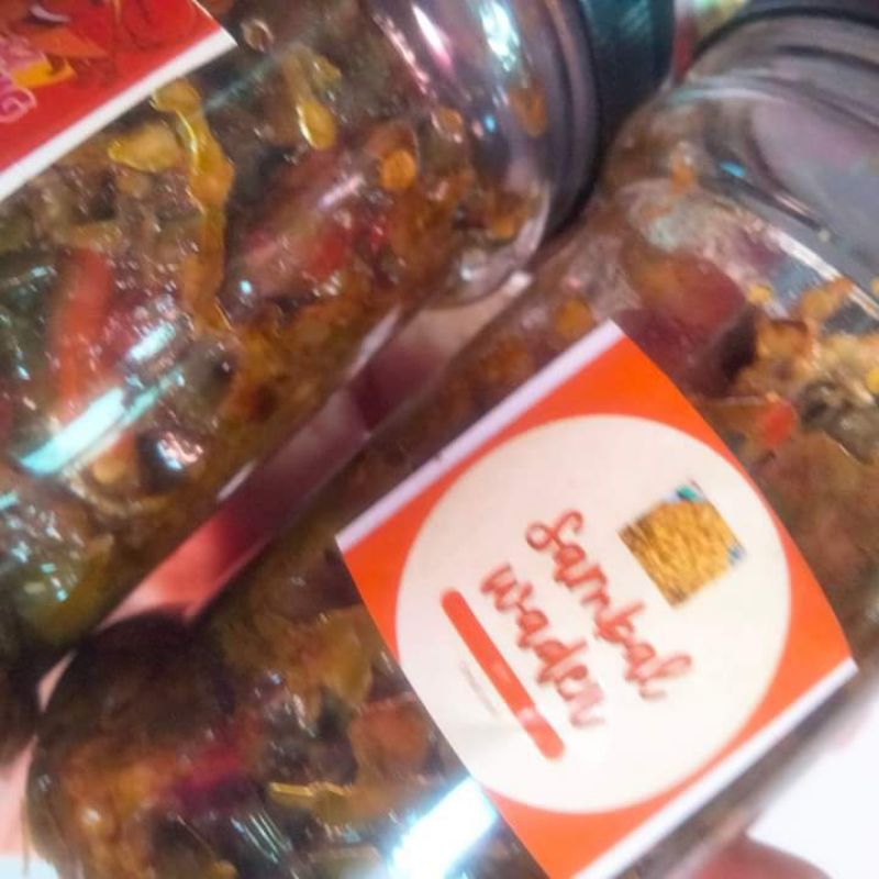 

Sambal ikan Wader Waduk Wonogiri,lezat guriih botol 150 ml