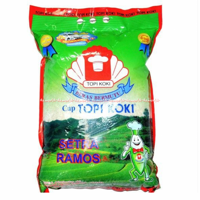 

Topi Koki Beras Bermutu Sentra Ramos 5kg White Rice Cap Beras Putih