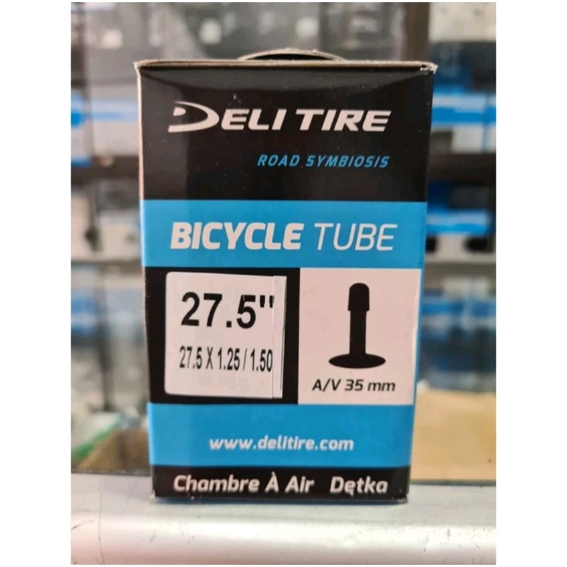 BAN DALAM SEPEDA MTB 27.5 X 1.25  27.5 X 1.35  27.5 X 1.50 AV DELI TIRE