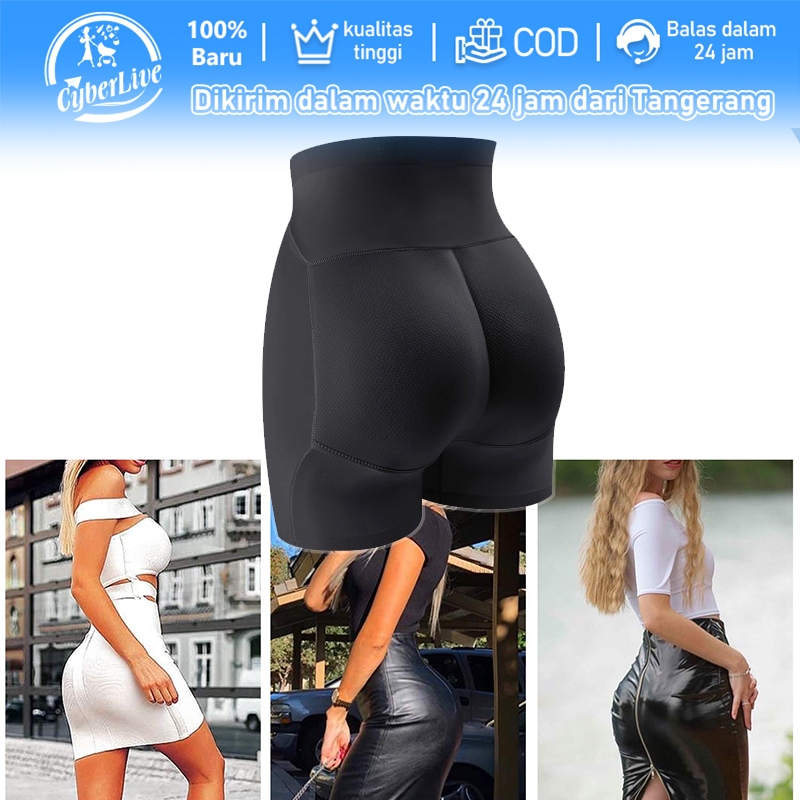 Celana Busa Pantat Dan Pinggul Booty Shaper Celana Pantat Palsu Wanita Fashion