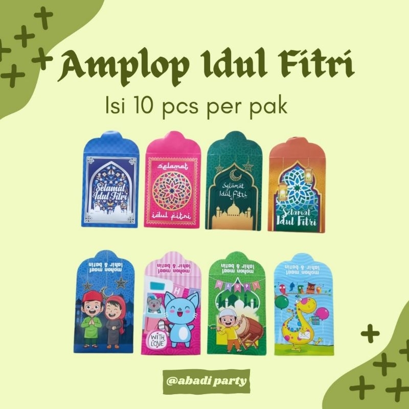 

Amplop Lebaran Per 10pcs / Amplop Idul Fitri / Amplop Anak / Amplop Lucu / Amplop Aesthethic