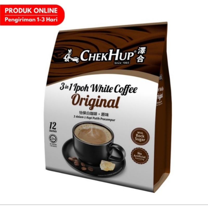 

Chek Hup 3 in 1 Ipoh White Coffee Original 12 x 40 g