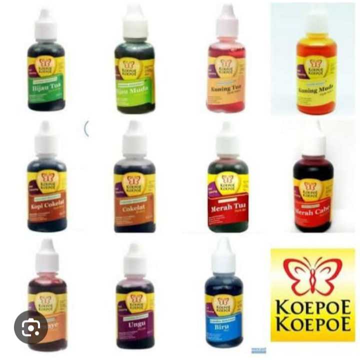 

Pewarna makanan koepoe 30ml HALAL