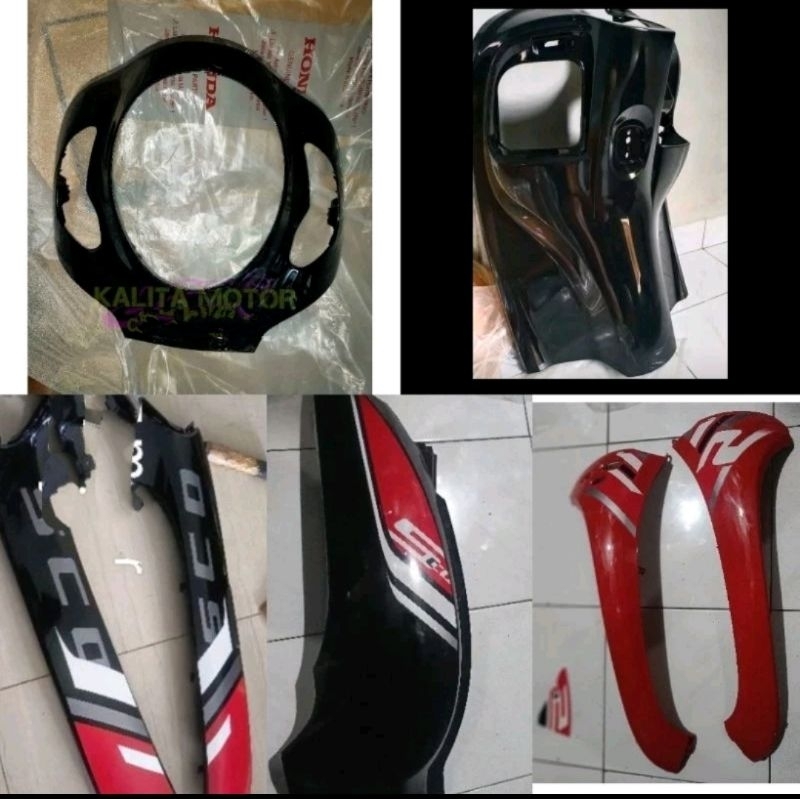Cover body honda new scoopy sporty 2023