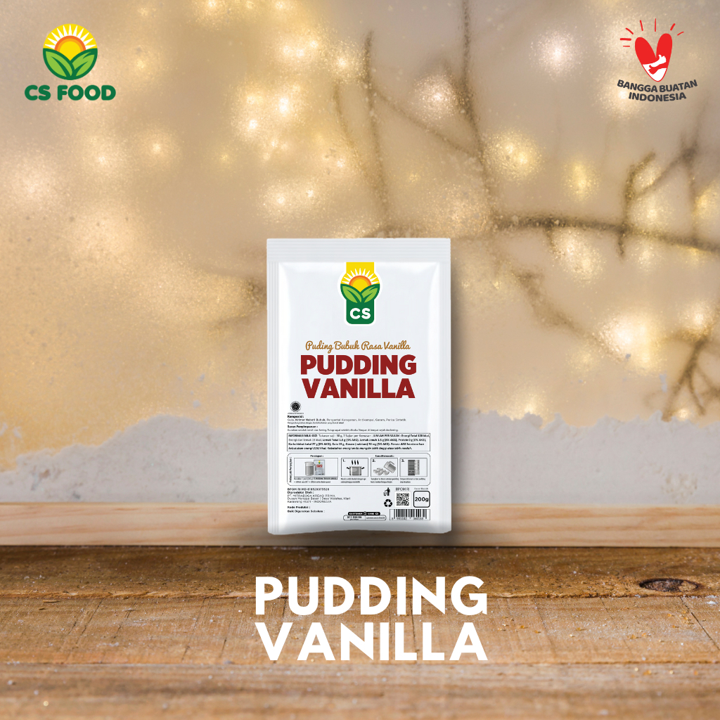 

Bubuk Instan Silky Puding Vanilla 200g Pudding Lembut Pudot CS FOOD