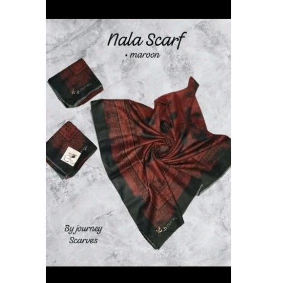 HIJAB NALA SCARF by JOURNEY SCARVES ORI 100%