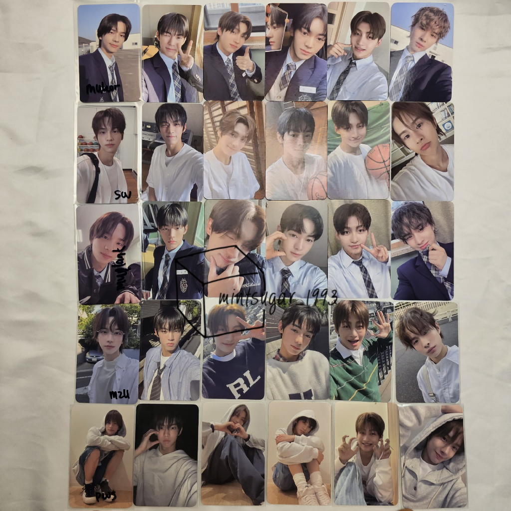 [ READY STOCK ] SHARING LUCKY DRAW TWS - 1st Mini Album Sparkling Blue ( Soundwave / M2U / Powerstat