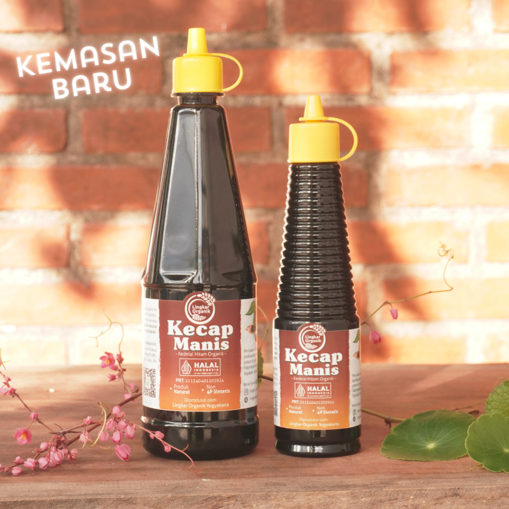 

Lingkar Organik - Kecap Kedelai Manis 150ml dan 350ml Kecap Mpasi Bayi