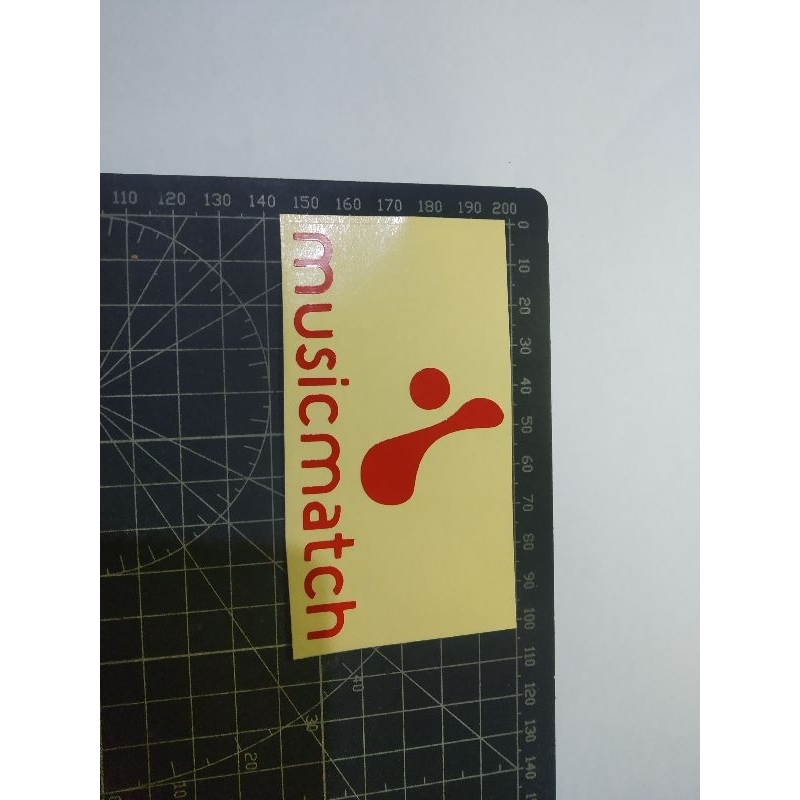 

cutting stiker musicmatch