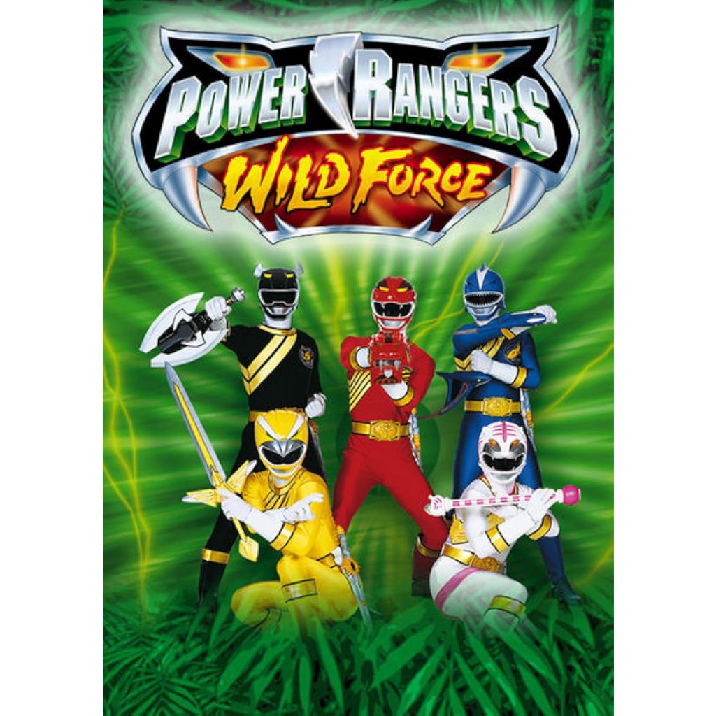 DVD Power Rangers Wild Force Sub lndo Lengkap