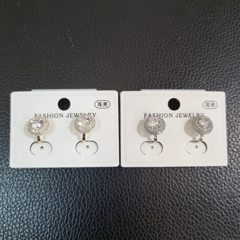 Anting Jepit Mata Swarovski