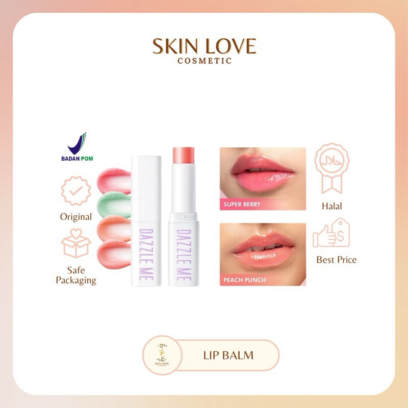 Dazzle Me Fruit Lip Balm Vitamin
