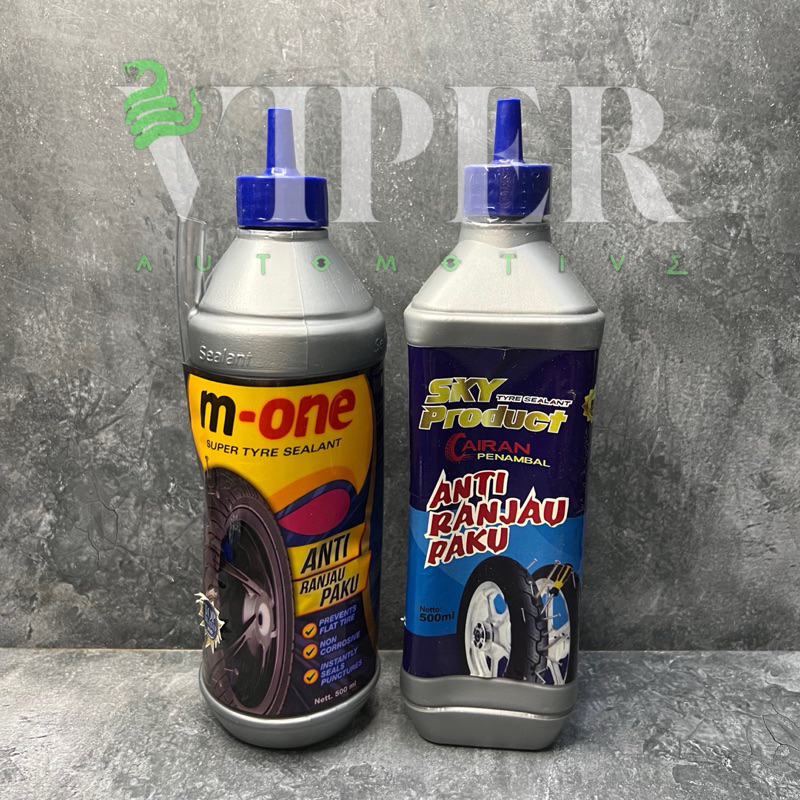Cairan Tubles 500ml M-One Cairan Tubles 500ml Sky Cairan Ban Tubles Anti Bocor