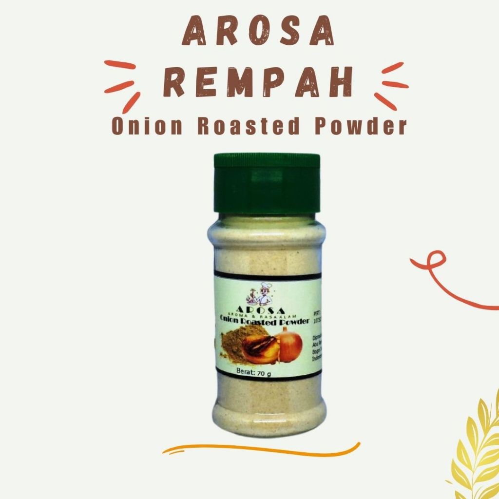 

Bawang Bombay Panggang Bubuk 70g Onion Roasted Powder