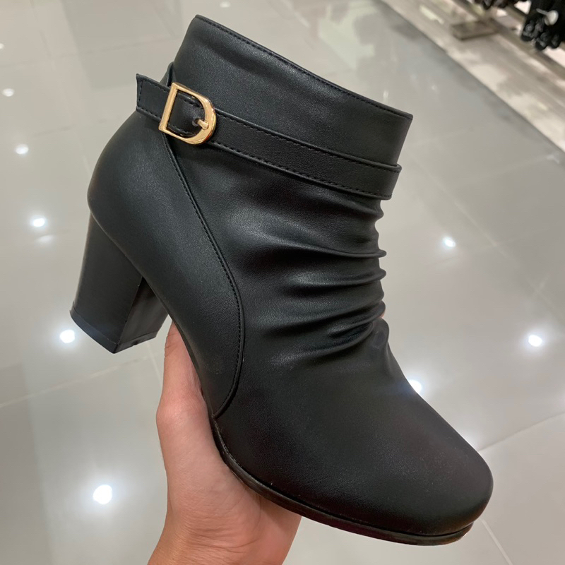 laviola sepatu boots wanita original matahari store