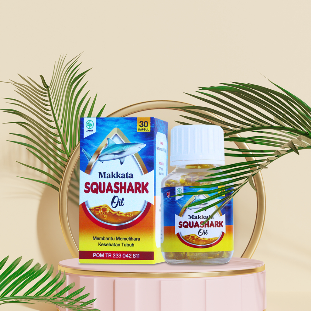 Vitamin Untuk Anak Cerdas Squashark Oil Minyak Ikan Suplemen Makanan Kesejahteraan