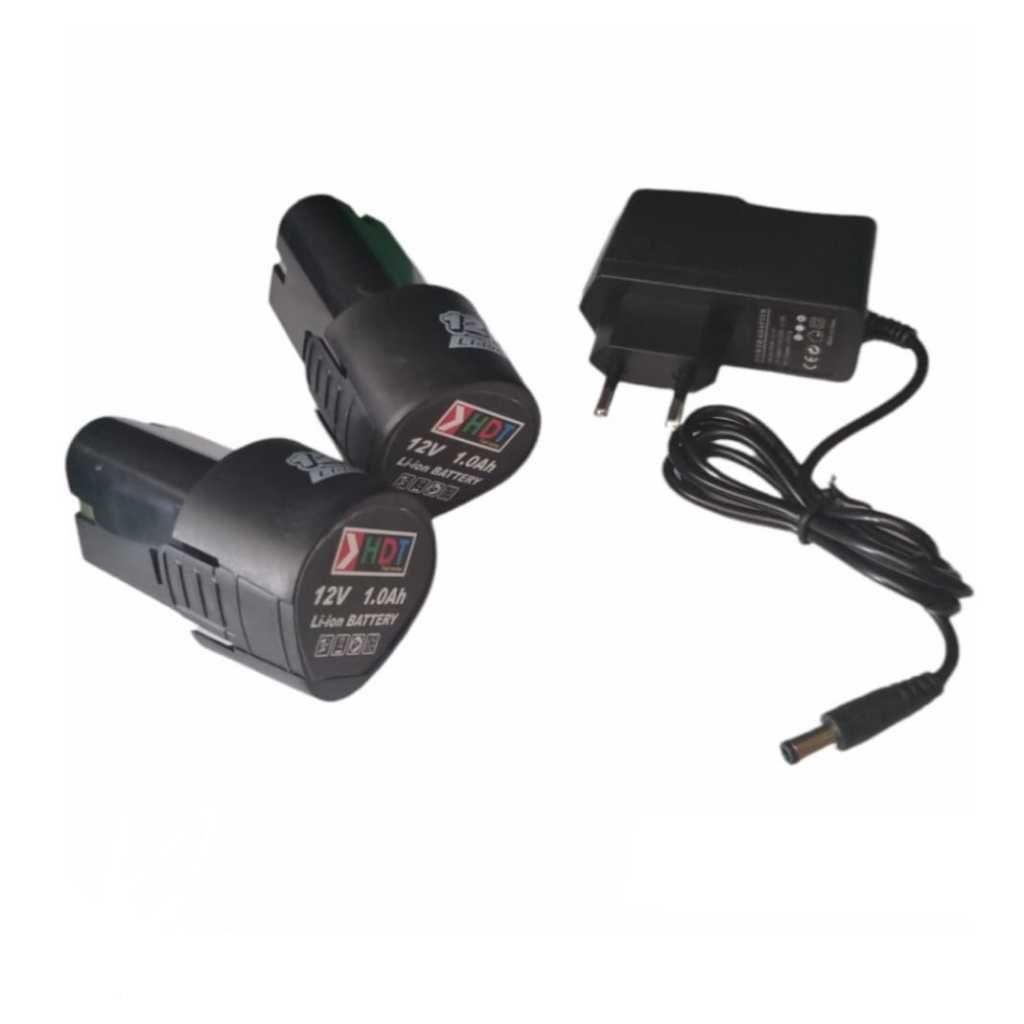 Charger cas batre batrai mesin bor 12v murah xenon