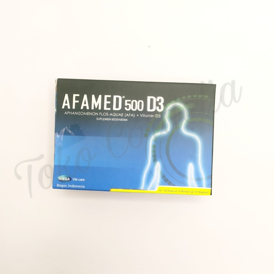 Afamed 500 D3 Isi 30 Kapsul - Suplemen Vitamin