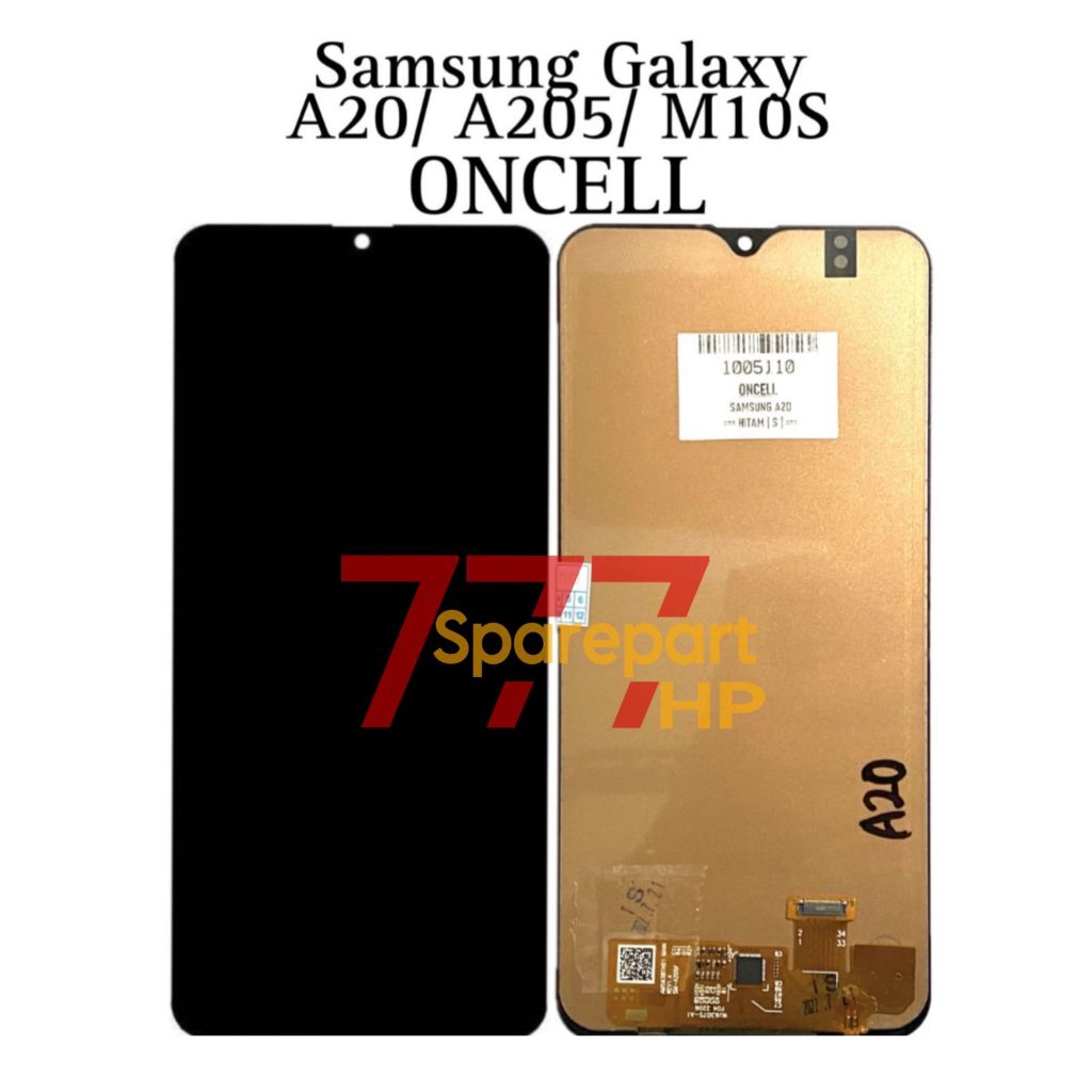 LCD Touchscreen Fullset Samsung Galaxy A20 / A205 / M10s / M107 / SM-A205F / SM-A205F / SM-A205FN / 