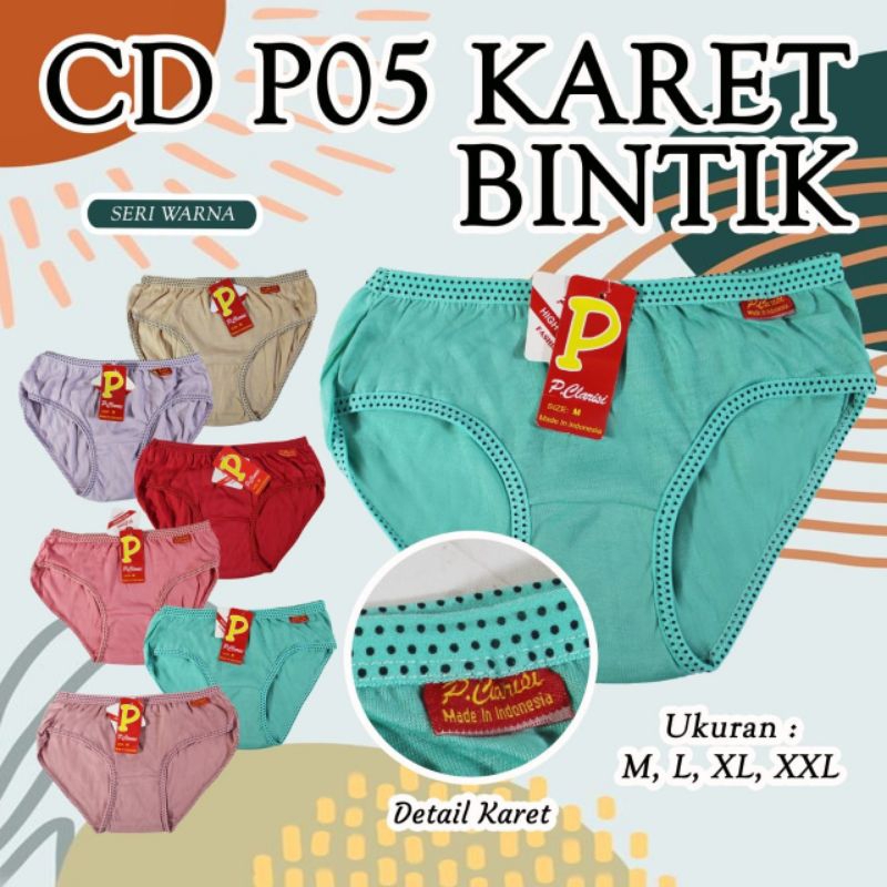 CD celana dalam wanita dewasa "isi 6 pcs" | CD Clarisi | Cd dewasa