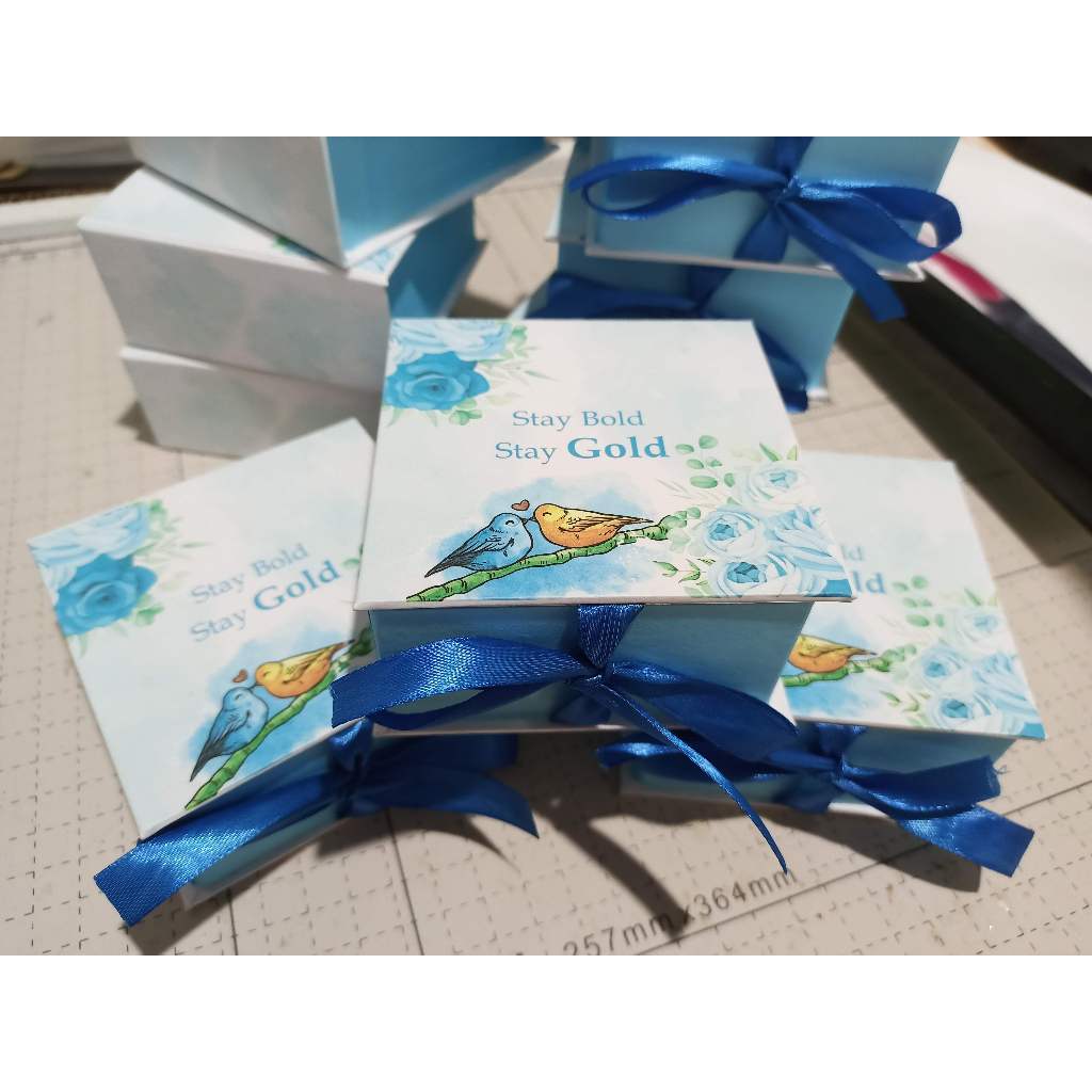 

Gift Box 6x6x3 cm + Foam insert || Kotak Kado Custom || accesories || hampers || Parfume