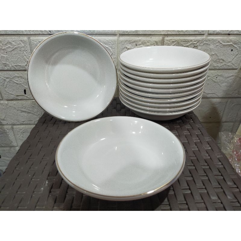 Piring Puding Keramik 5,5 inci JM / Piring Keramik Kecil / Piring Keramik / Piring Kue / Piring Kue 