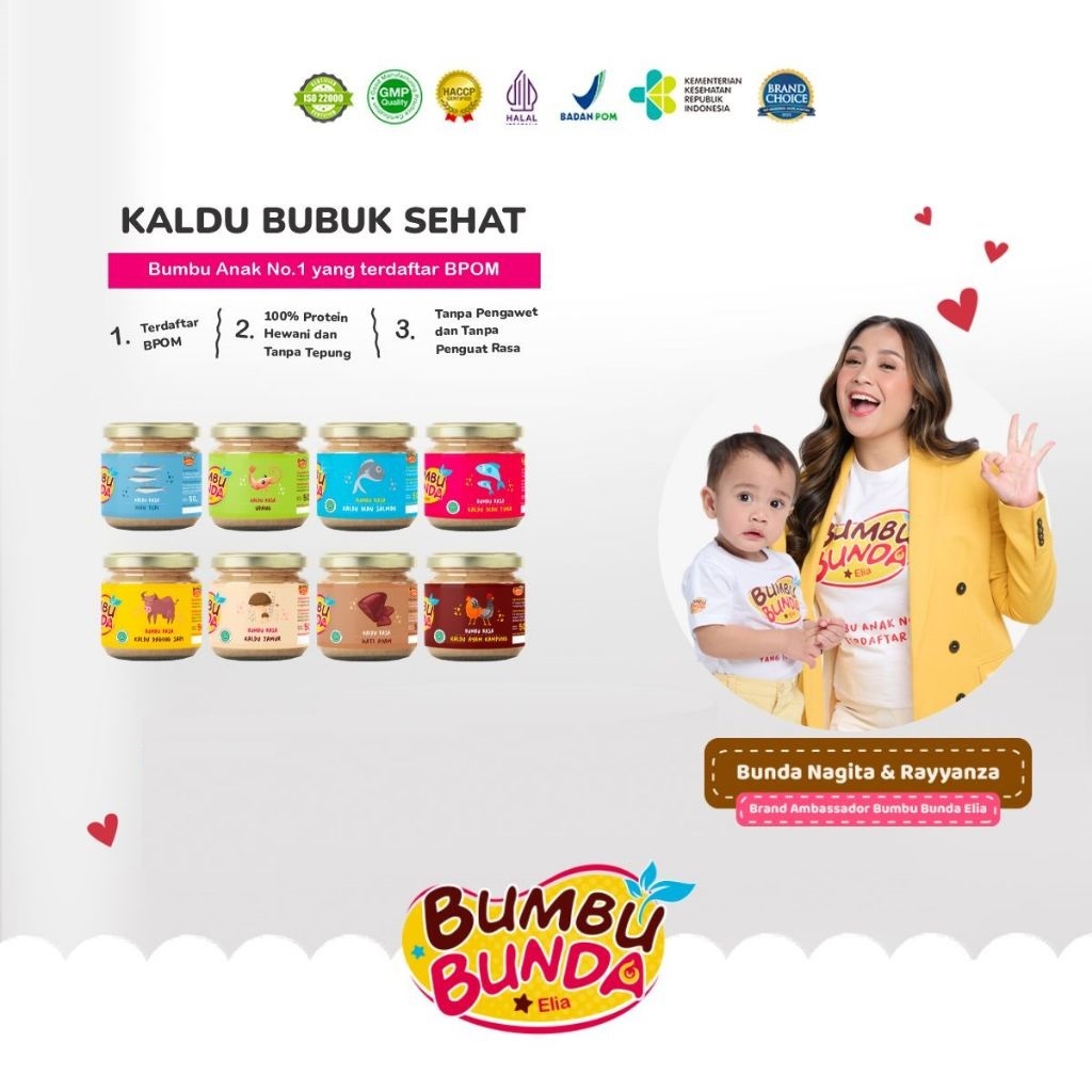 

Bumbu Bunda Elia |Kaldu bayi | kaldu anak | kaldu organik | kaldu non MSG Kaldu MPASI BPOM 50 g