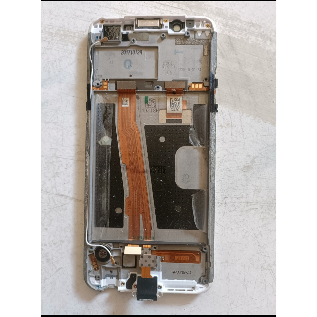 Frame Tatakan lcd Original Copotan HP Oppo F5
