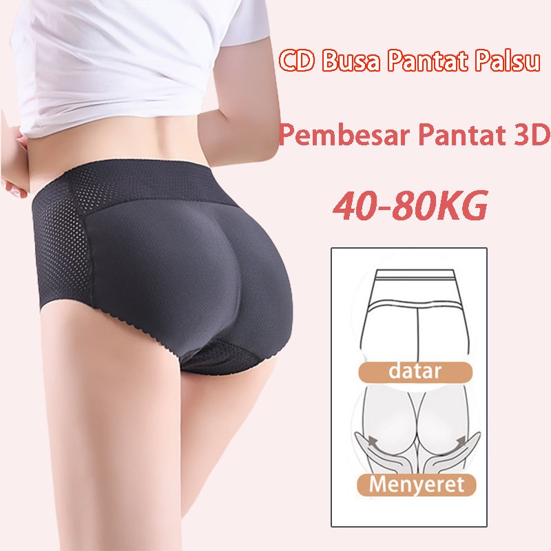 Pakaian Dalam Pembentuk Bokong Pengangkat Bokong Palsu Mulus Alami 658