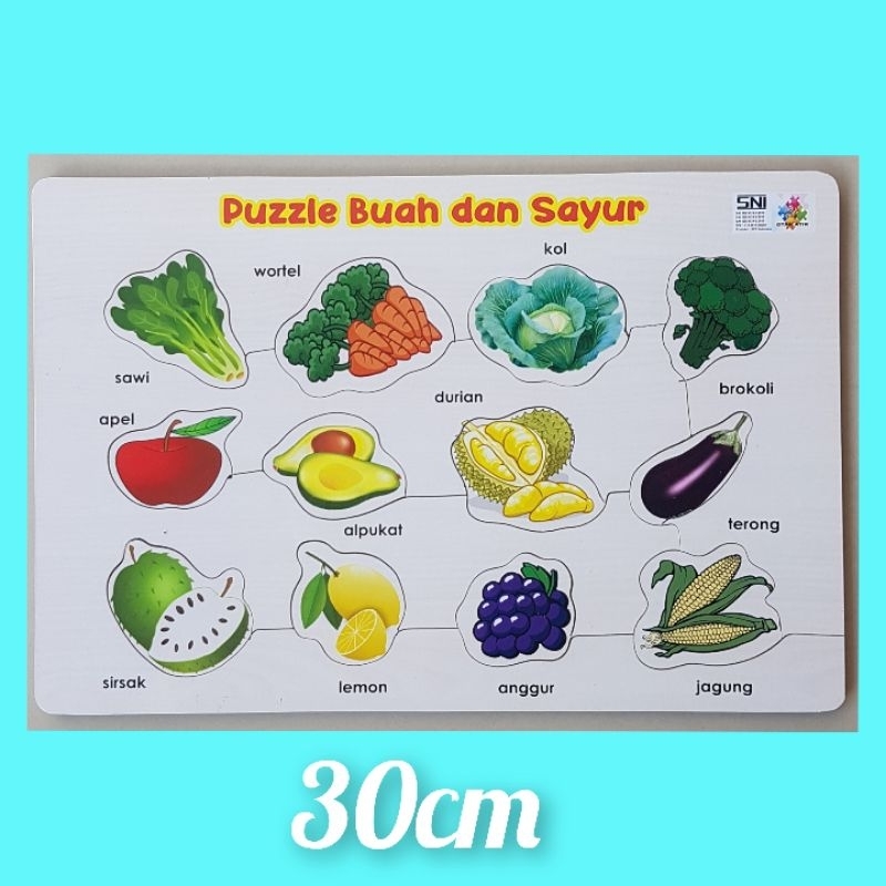 Puzzle Sayur Buah/Puzzle Campuran