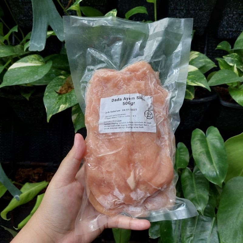 

Dada Ayam Slice Vacum 500 Gram