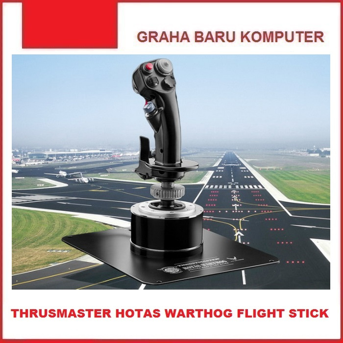 Thrustmaster Hotas Warthog Flight Stick Joystick Flight Simulator