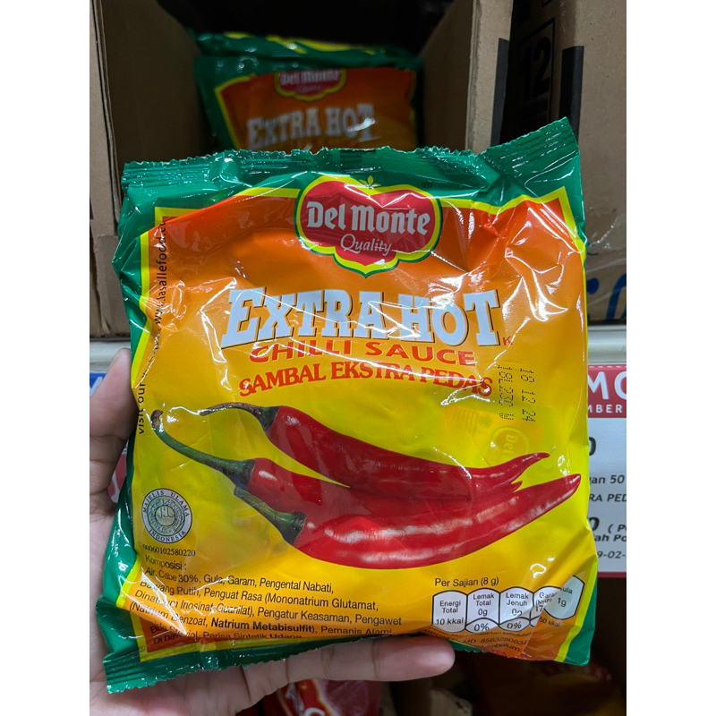 

DELMONTE SAUS SAMBAL SACHET 24x9 gr