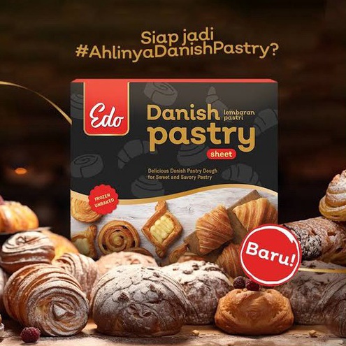 

1212 Fasion sale EDO DANISH PASTRY SHEET 75GR gas