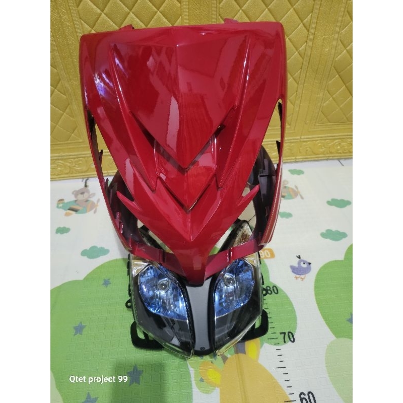 TAMENG DEPAN MIO SOUL MX MATA 2 ORIGINAL NCA THAILAND MERAH